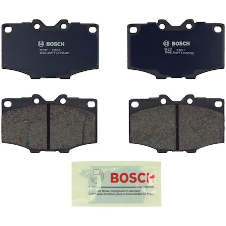 Bosch Quietcast Disc Disc Brake Pads, Bp137 BP137